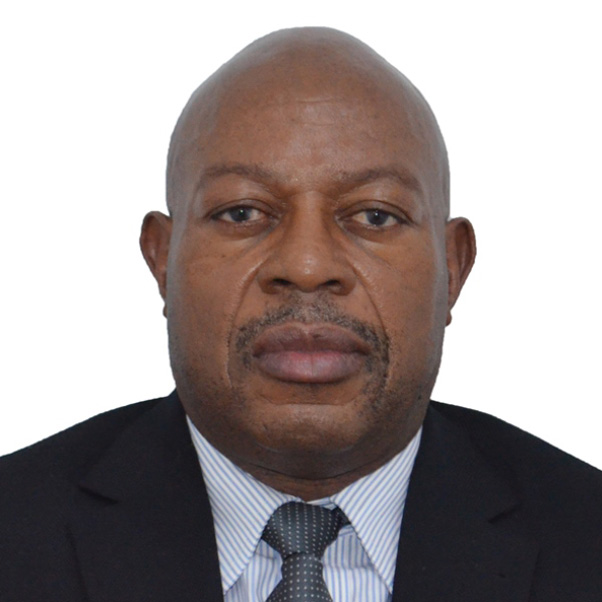 Portrait of Tendaivanhu Madzikanda, chartered structural engineer and founder, in a dark suit.